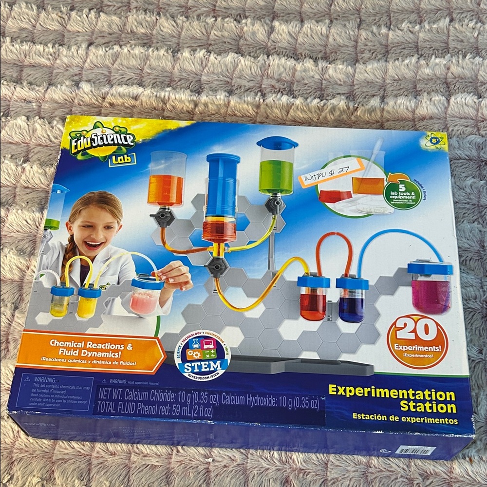 Edu Science Lab Experimentation
Station Chemical Reactions